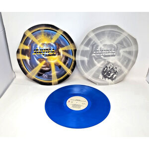 Stryper - The Yellow And Black Attack - 1986 Limited Ed Blue Color Vinyl (NM)